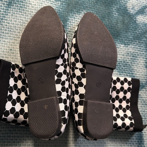 Mod graphic art fabric boots 39 - Picture 4 of 7